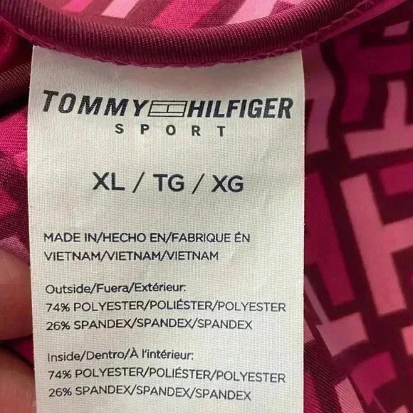 🆕 Tommy Hilfiger Double Strap Impact Tank-Purple XL🆕 - Picture 11 of 13